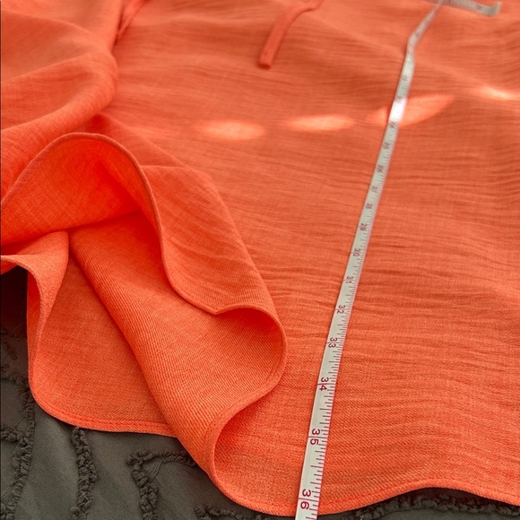 New DKNY Coral Flutter Sleeve Shift Dress Sz 6 - Picture 10 of 10